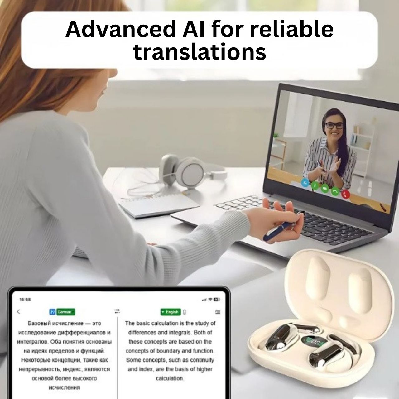 AI slúchadlá s prekladačom v reálnom čase, AiBuds - Image 9