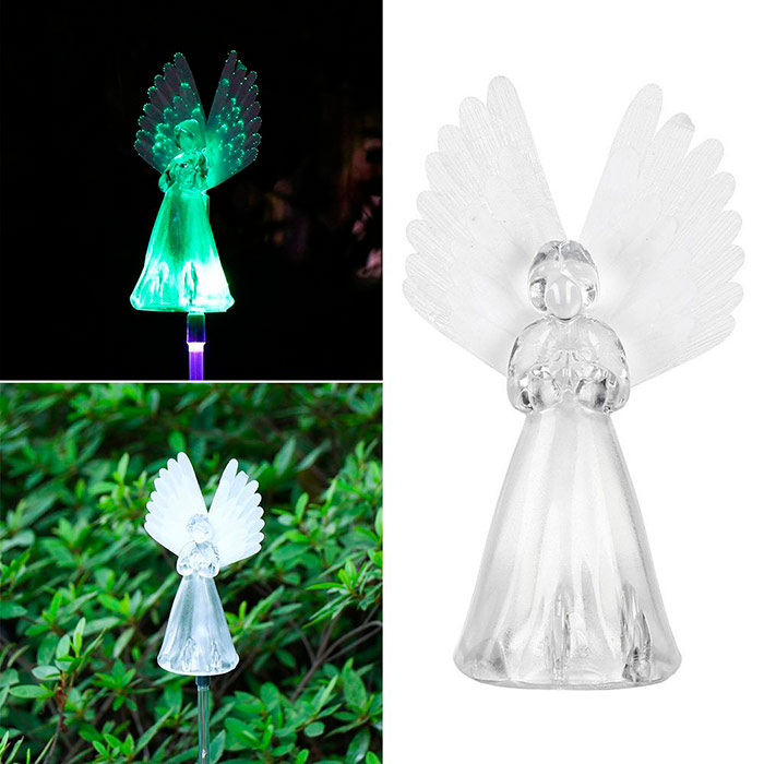 Angels, solárna lampa v tvare anjela - Image 1