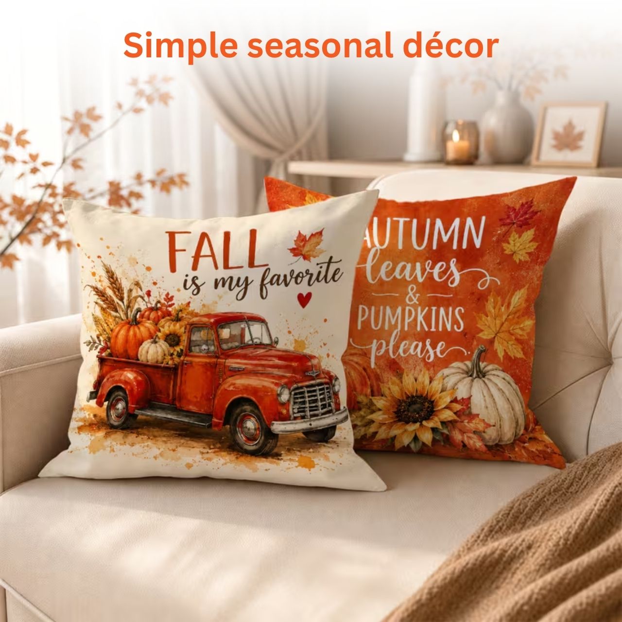 Jesenná obliečka na vankúš, AutumnPillows - Image 4