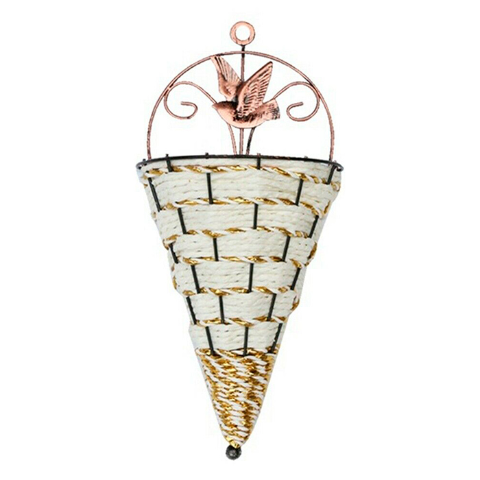 BasketVase, nástenný kvetinový kôš - Image 1