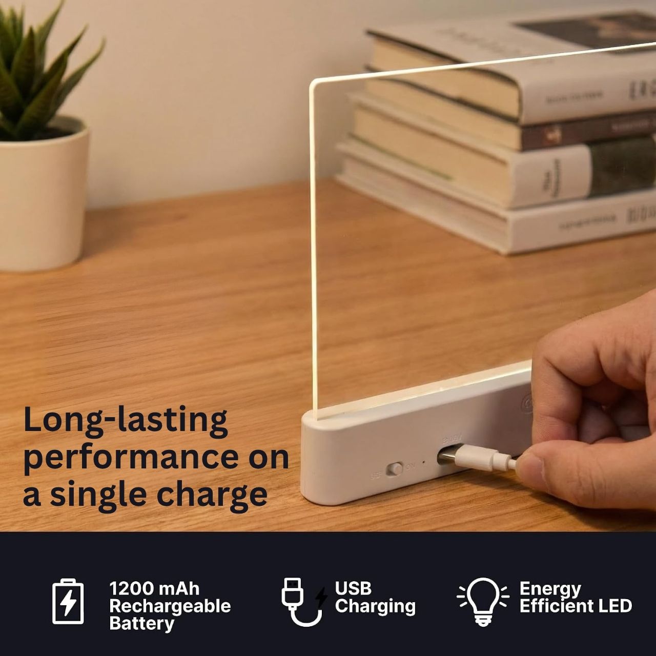 Prenosná LED lampička na čítanie, BookLed - Image 6