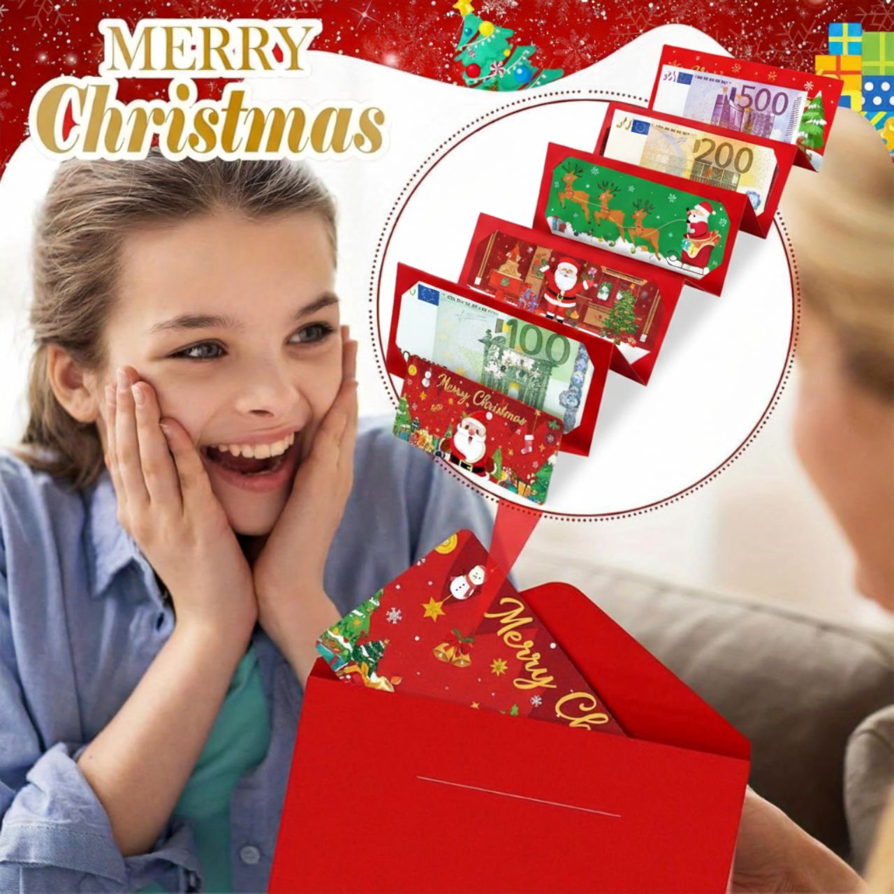 CashGift, sviatočná obálka na peniaze - Image 6