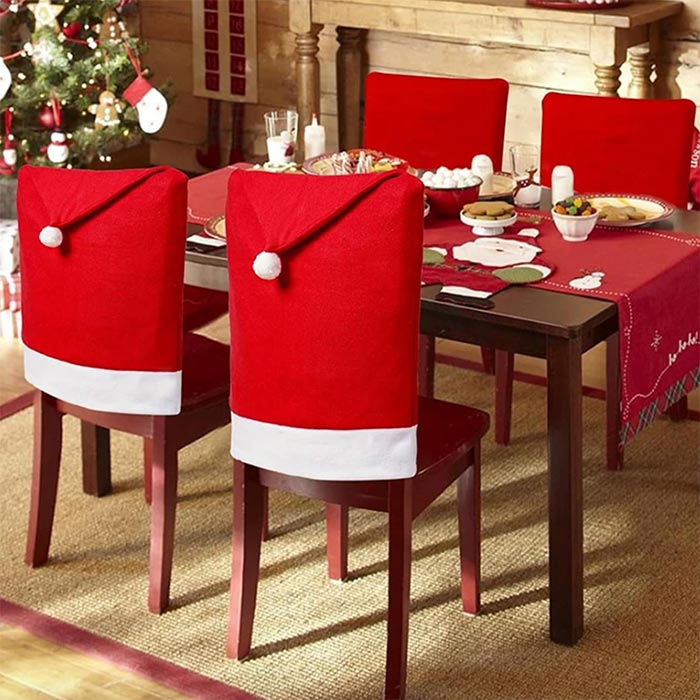 ChairSanta, sviatočný poťah na stoličku (4 kusy) - Image 6
