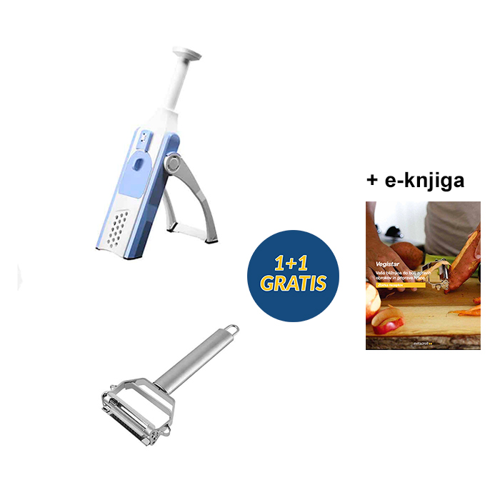 ChopBundle – sekáčik na zeleninu + krájač, škrabka a e-kniha - Image 1