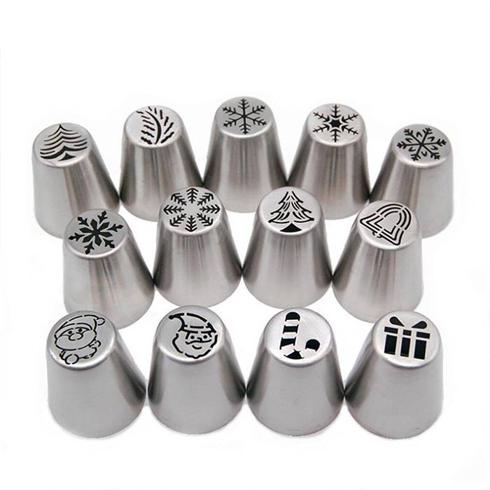 ChristmasNozzles, slávnostné zdobenie tort a iných zákuskov - Image 4