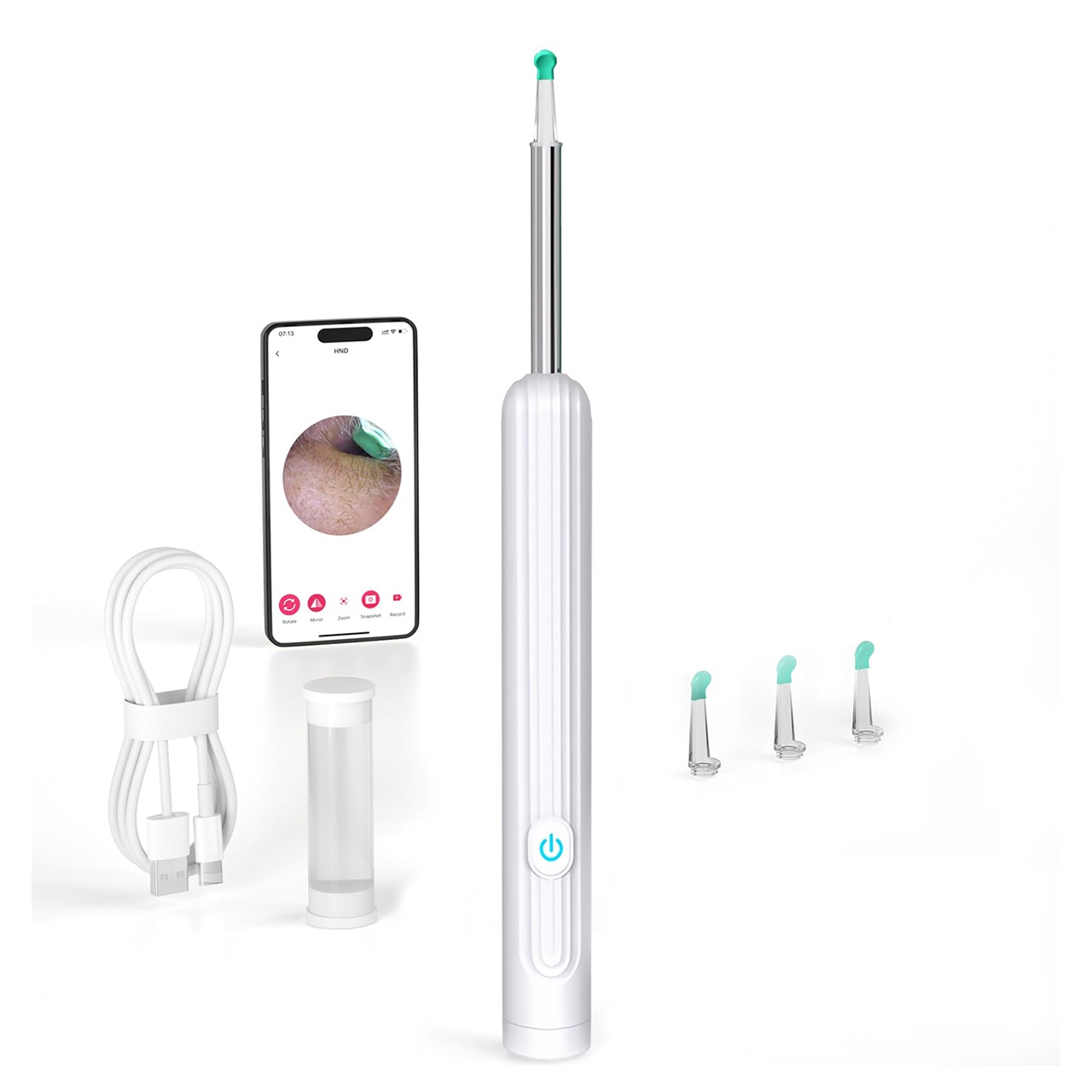 EarStick, pomocník na čistenie ušného mazu s kamerou - Image 1