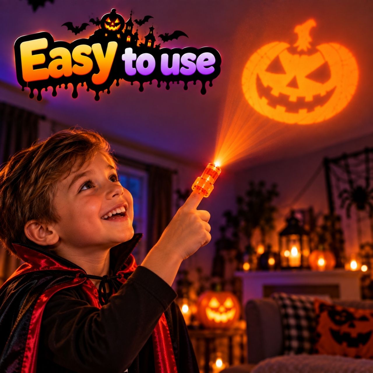 LED projektory na prsty – Halloween, FingerLights - Image 2