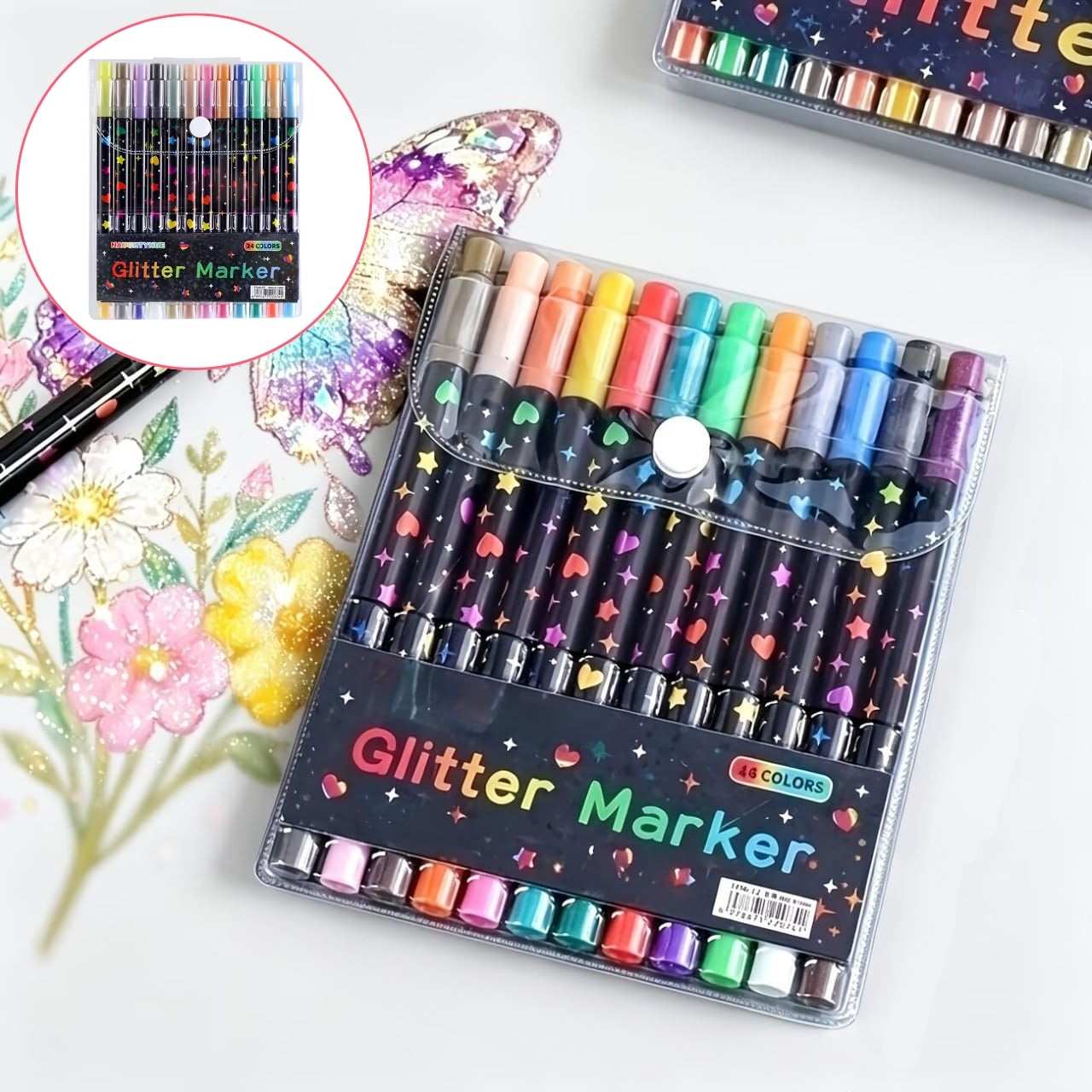 Glitter Markers, GlitterMarkers - Image 8