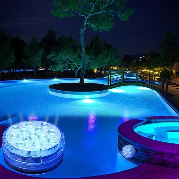 GlowWaterLights, 4 vodotesné LED svetlá s diaľkovým ovládaním - Image 9