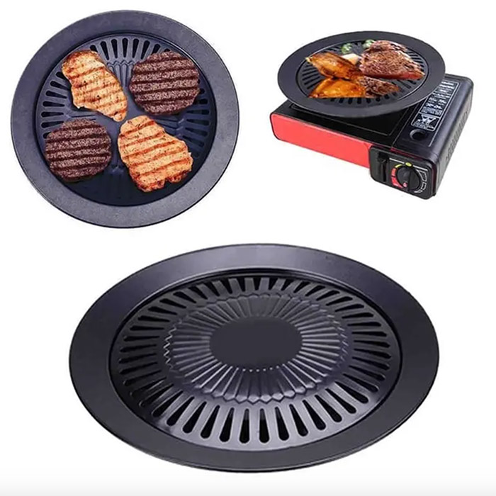 GrillPan, grilovacia platňa, ktorú možno použiť vonku alebo vnútri - Image 1