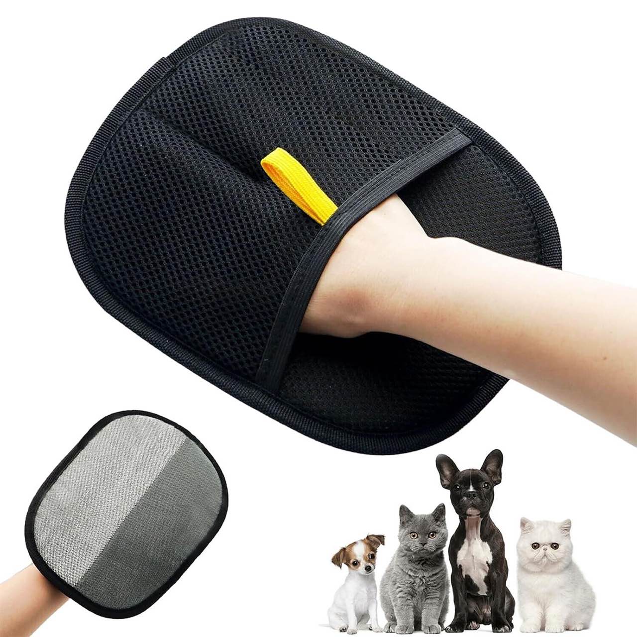 GroomyGlove, dvojstranná rukavica na úpravu zvierat - Image 1