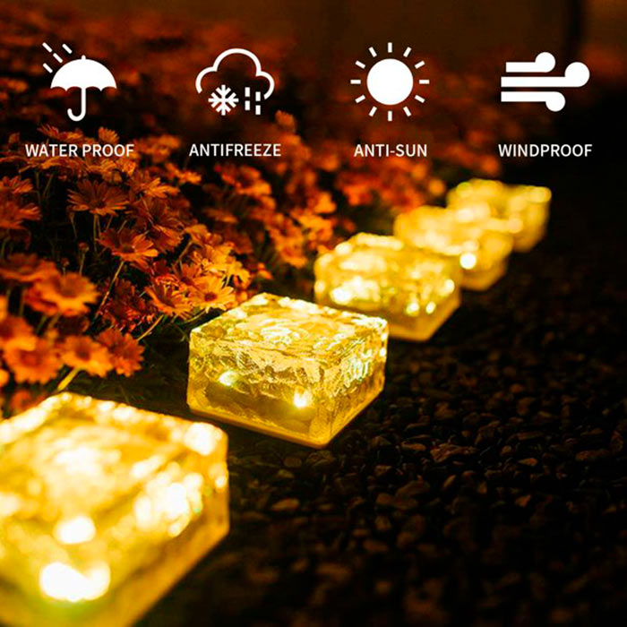 Solárne svietidlá fungujú automaticky - cez deň absorbujú slnečnú energiu a večer sa zapnú!