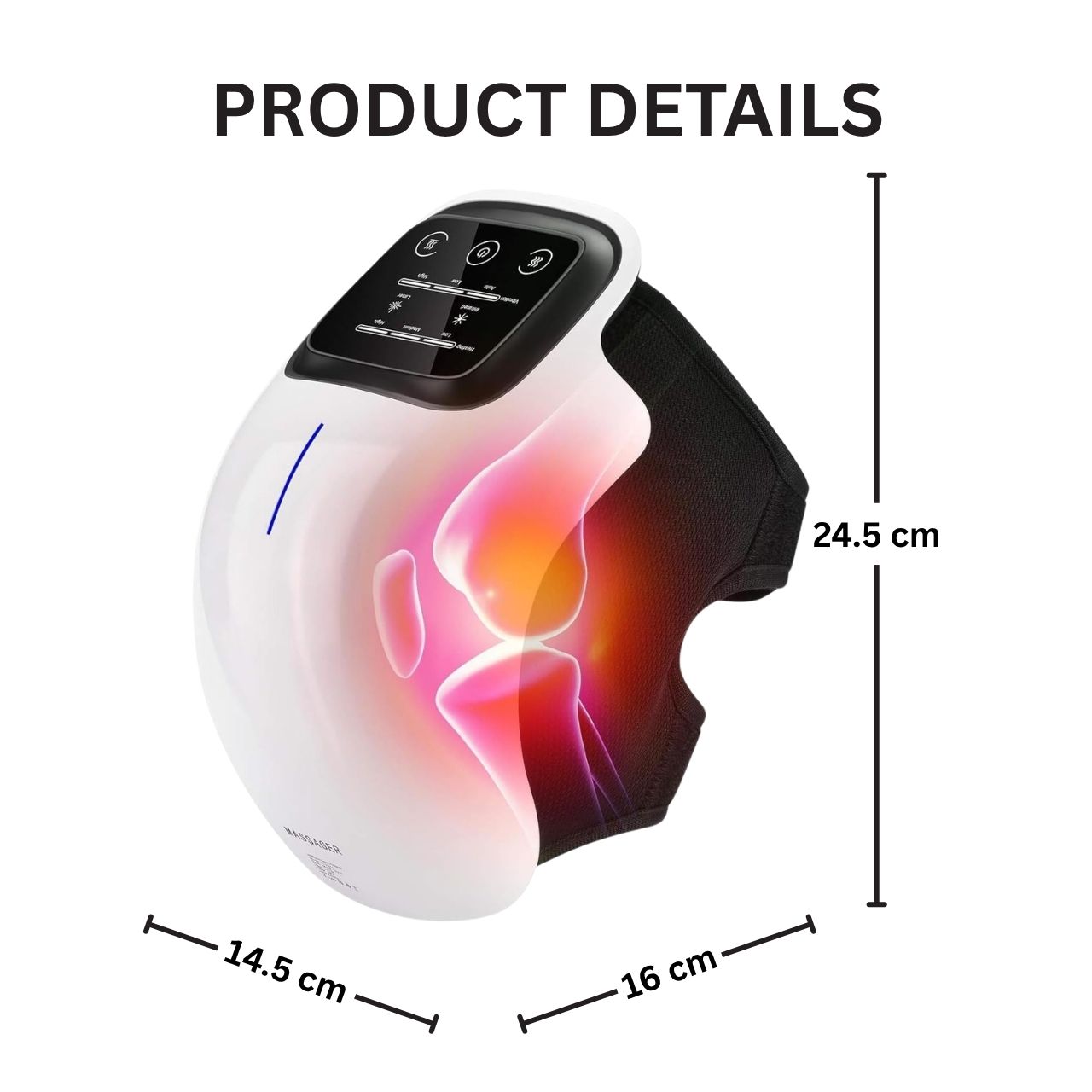 Masážny prístroj na koleno, KneeMassager - Image 1