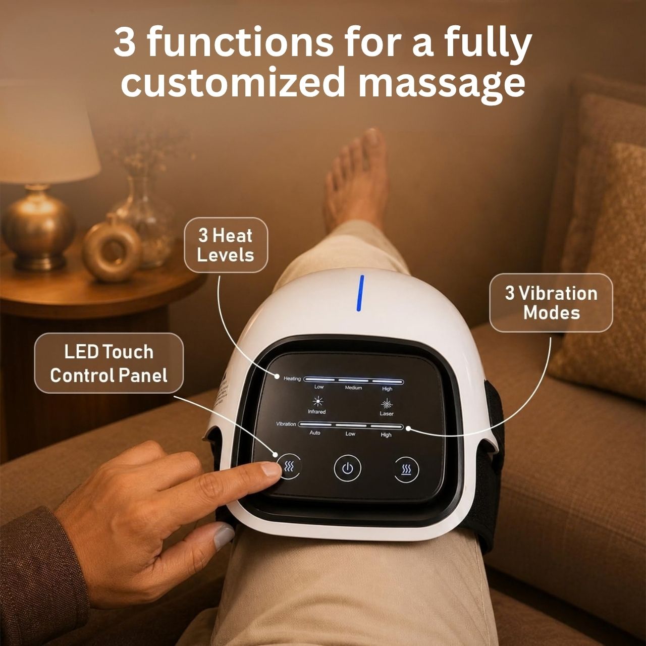 Masážny prístroj na koleno, KneeMassager - Image 3