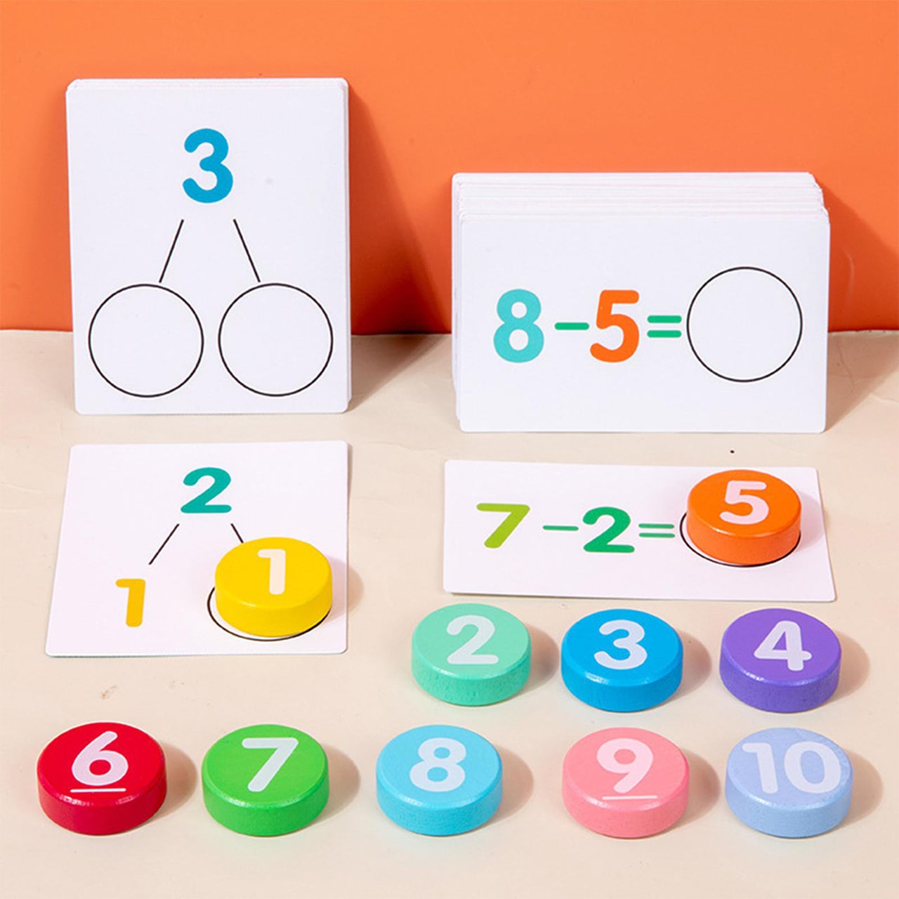 MathCards, vzdelávacia hra na učenie sčítania a odčítania - Image 2