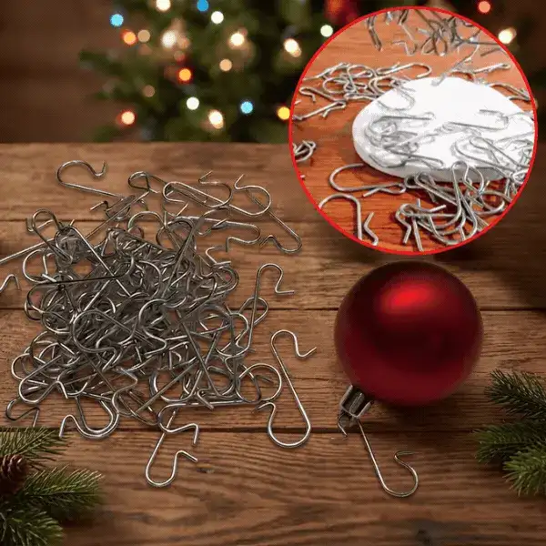 Háčiky na zavesenie vianočných ozdôb, MetalHooks - Image 1