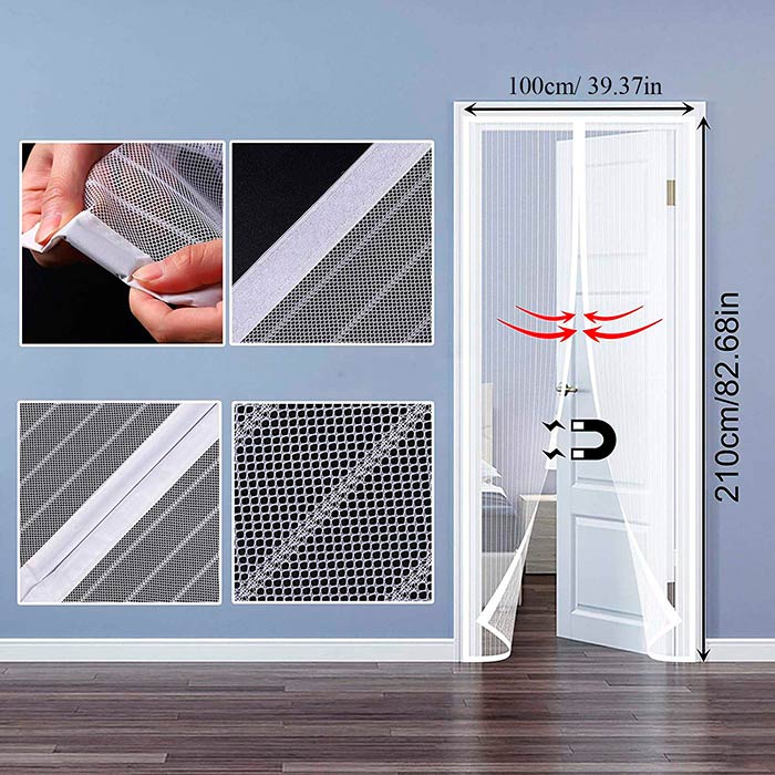NoInsectCurtain, magnetická sieťka proti komárom - Image 2