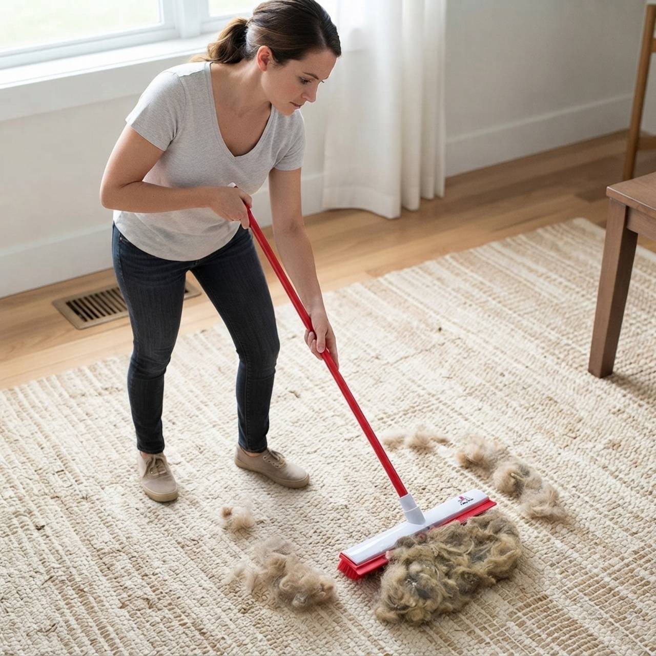 Gumová metla na odstraňovanie chlpov, PetBroom - Image 2