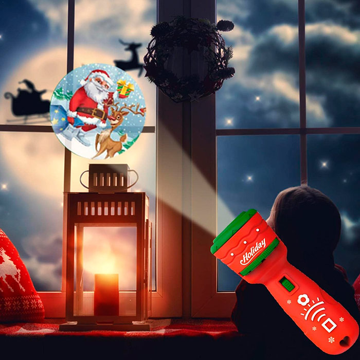 Sviatočný projektor pre deti