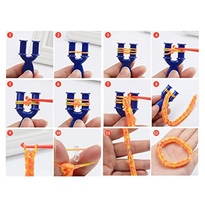 RubberBands, sada na výrobu náramkov, príveskov a iných doplnkov - Image 1