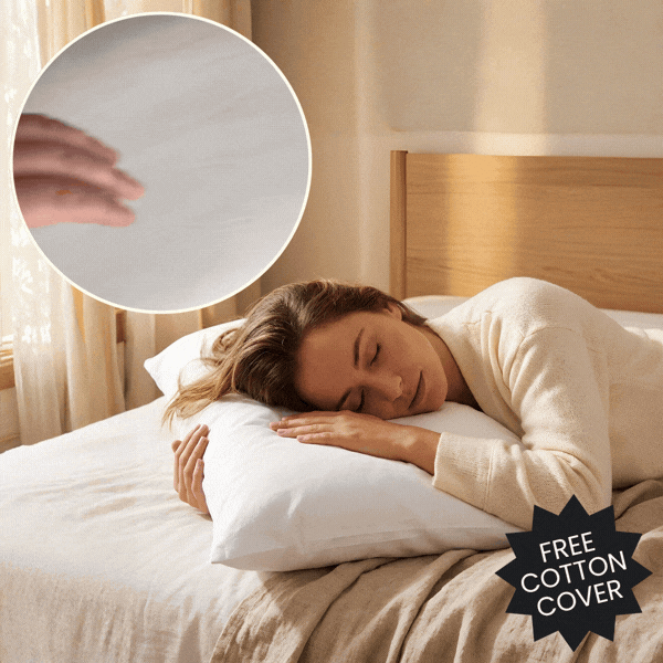 Ergonomický vankúš + zdarma bavlnený poťah, SetComfy - Image 1