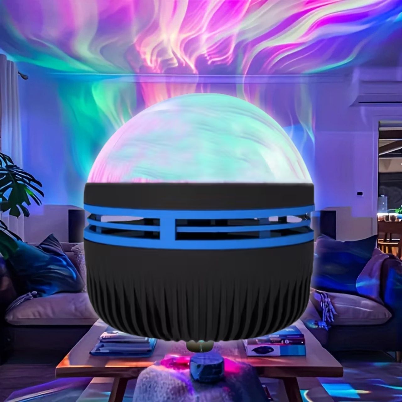 SkyStarry, LED nočná lampa s hviezdnou oblohou - Image 1