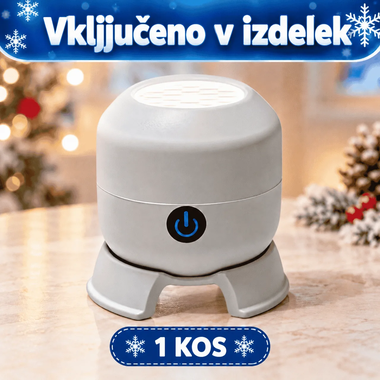 LED projektor snehových vločiek, SnowLamp - Image 2