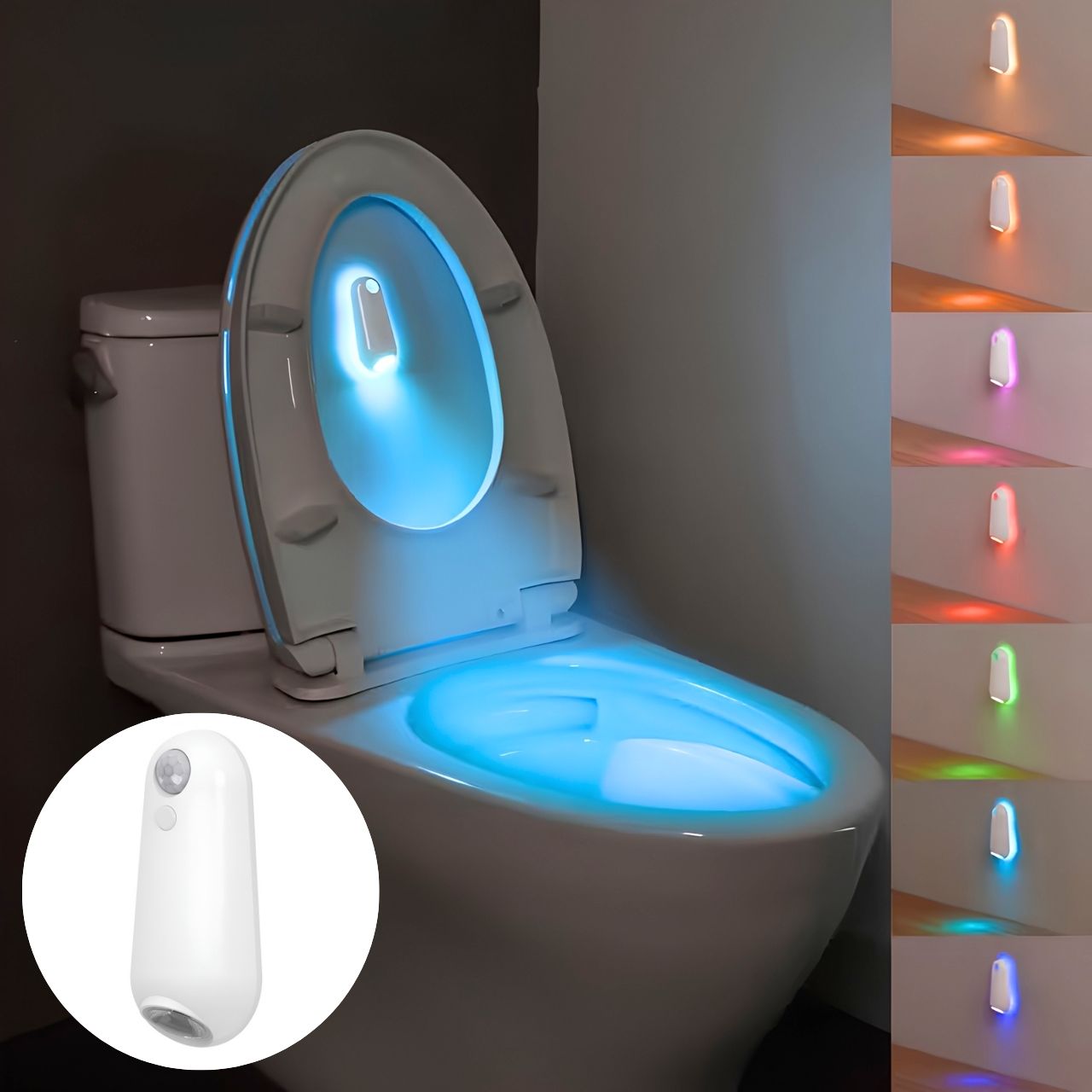 LED svetlo s pohybovým senzorom pre toaletu a domov, Toily - Image 1