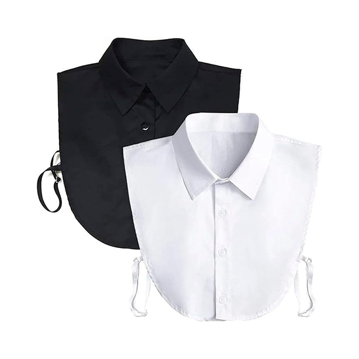TopCollar, ženský golier (čierny a biely) - Image 1